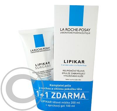 La Roche LIPIKAR EMULZE 200ml   SURGAS 100ml