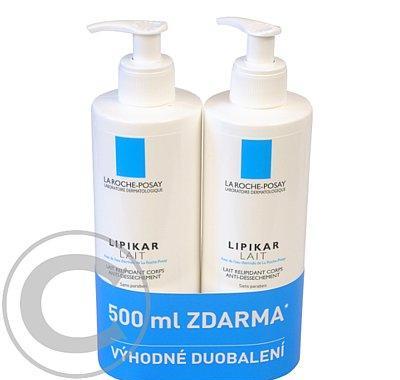 LA ROCHE-POSAY Lipikar Lait 2x400 ml - Výhodné duobalení