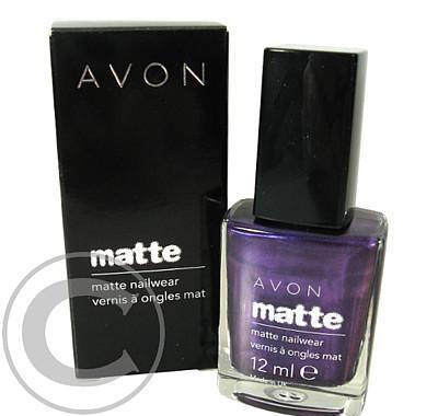 Lak na nehty s matným povrchem (Matte Nailwear) 12 ml (Violetta), Lak, nehty, matným, povrchem, Matte, Nailwear, 12, ml, Violetta,