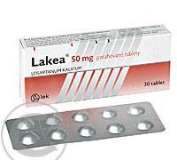 LAKEA 50 MG  30X50MG Potahované tablety, LAKEA, 50, MG, 30X50MG, Potahované, tablety