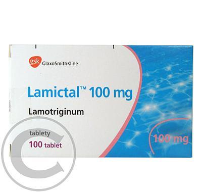 LAMICTAL 100 MG  100X100MG Tablety, LAMICTAL, 100, MG, 100X100MG, Tablety