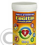 Lecitin 100 g granulovaný, přírodní, sójový, s ovocnou příchutí