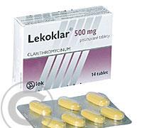 LEKOKLAR 500 MG  14X500MG Potahované tablety