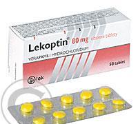 LEKOPTIN 80 MG  50X80MG Potahované tablety, LEKOPTIN, 80, MG, 50X80MG, Potahované, tablety