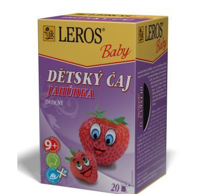 LEROS BABY Dětský čaj Jahůdka 20x2 g