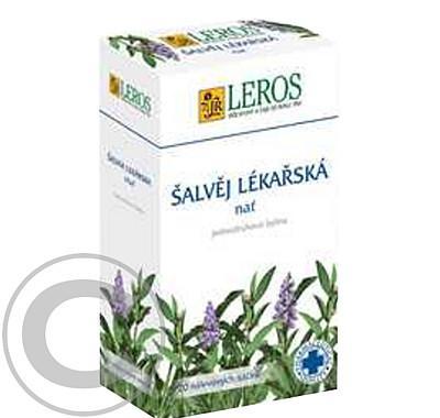 LEROS Šalvěj lékařská nať nálevové sáčky 20x1.5g