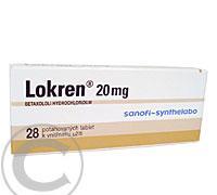 LOKREN 20 MG  28X20MG Potahované tablety, LOKREN, 20, MG, 28X20MG, Potahované, tablety