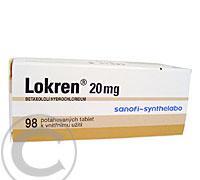 LOKREN 20 MG  98X20MG Potahované tablety