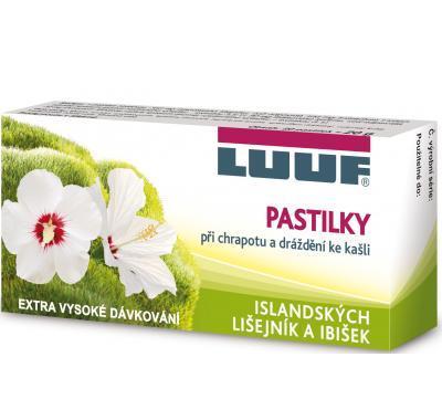 LUUF pastilky při kašli a nachlazení s lišejníkem 20 ks