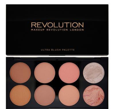 Makeup Revolution Ultra Blush Palette Hot Spice - paletka tvářenek