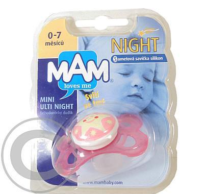 MAM dudlík Mini Ulti Night 0-7m S/1ks