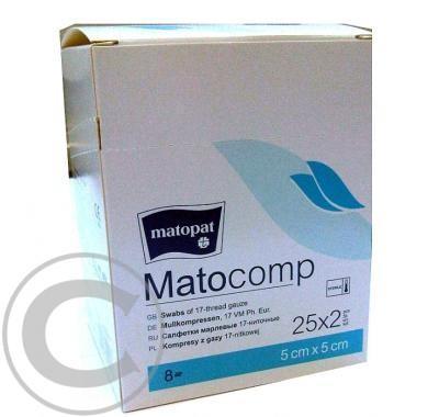 Matocomp 5 x 5cm 25x2ks sterilní komprese z gázy