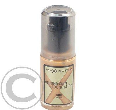 Max Factor make-up Second Skin Foundation 080