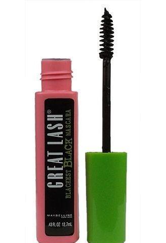 Maybelline Mascara Great Lash Blackest  12,7ml Odstín Black černá