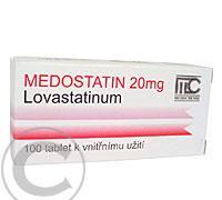 MEDOSTATIN 20 MG  100X20MG Tablety, MEDOSTATIN, 20, MG, 100X20MG, Tablety