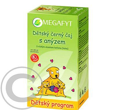 Megafyt Dětský černý čaj s anýzem 20x1.75g přebal, Megafyt, Dětský, černý, čaj, anýzem, 20x1.75g, přebal