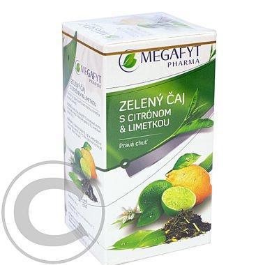 MEGAFYT Zelený čaj s citrónem a limetkou 20x1,5 g