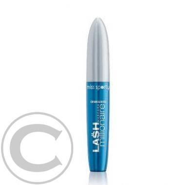 MISS SPORTY Lash Millionaire Mascara Waterproof 001 Black černá 8 ml