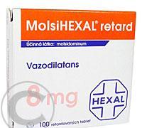 MOLSIHEXAL RETARD  100X8 MG Tabl. s prodl. uvol., MOLSIHEXAL, RETARD, 100X8, MG, Tabl., prodl., uvol.