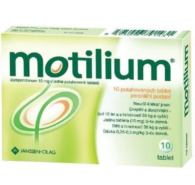 MOTILIUM  10X10MG Potahované tablety