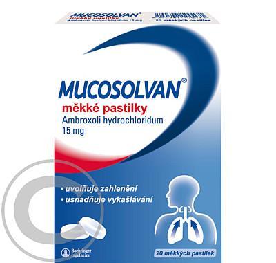 MUCOSOLVAN  20X15MG Pastilky rozp. v ústech