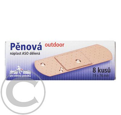 Náplast ASO Pěnová 19x76mm Outdoor PLS 8ks