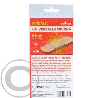 Náplast ASO UNIVERZÁLNÍ PRUŽNÁ 25x76 Esac 5ks