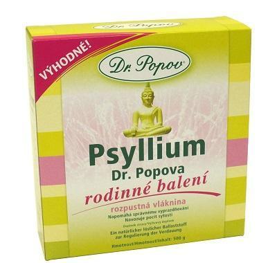 DR. POPOV Psyllium vláknina 500 g