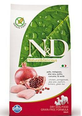 N&D DOG Adult Chicken & Pomegranate 800g