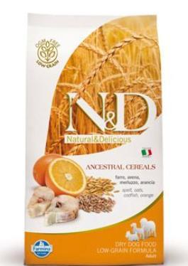 N&D Low Grain DOG Adult Codfish & Orange 800g