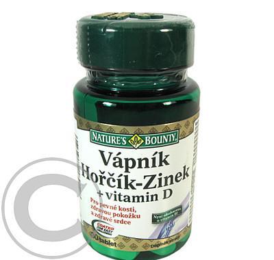 Nature's Bounty Vápník-hořčík-zinek vit.D tbl.30