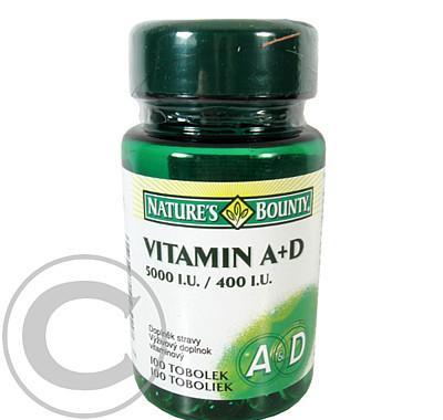 Nature's Bounty Vitamin A D tob.100x5000/400m.j.