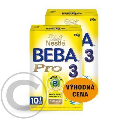 NESTLÉ Beba 3 PRO 2x600g duopack, NESTLÉ, Beba, 3, PRO, 2x600g, duopack