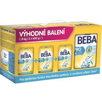 NESTLÉ Beba 4 PRO 3x600 g, NESTLÉ, Beba, 4, PRO, 3x600, g