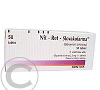 NIT-RET SLOVAKOFARMA  50X2.5MG Tabl. s řízeným uvol., NIT-RET, SLOVAKOFARMA, 50X2.5MG, Tabl., řízeným, uvol.