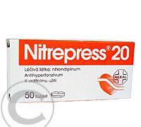 NITREPRESS 20  50X20MG Tablety, NITREPRESS, 20, 50X20MG, Tablety