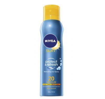 NIVEA Sun chladivý sprej na opalování OF20 200 ml