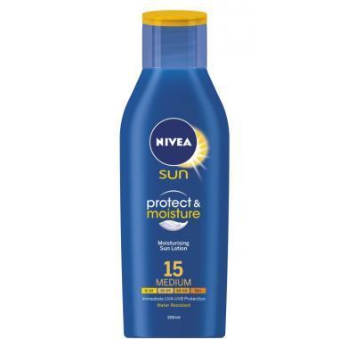 NIVEA Sun pečující mléko na opalování OF15 200 ml