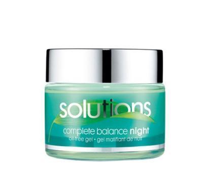 Noční gelový krém Solutions Complete Balance (Oil-free Night Gel) 50 ml