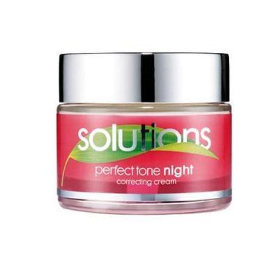 Noční vyrovnávací krém Solutions Perfect Tone (Brightening Night Cream) 50 ml, Noční, vyrovnávací, krém, Solutions, Perfect, Tone, Brightening, Night, Cream, 50, ml