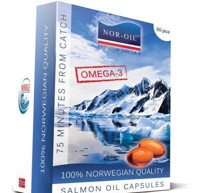 Nor-oil omega 3 normal 60 kapslí