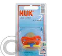 NUK-Dudlík uklid.Tropic(6-18) latex 1ks červený