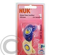 NUK-Dudlík uklidňující Sun&Moon (0-6)silikonový 2 ks N729234