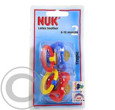 NUK-Dudlík uklidňující Tropic (6-18) L 2 ks 733016