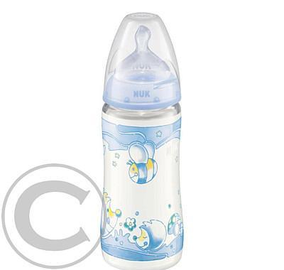 NUK-FC Dětská láhev PP Modrá 300ml SI 741284 vel.1