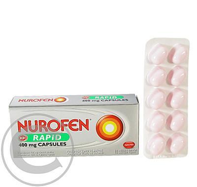 NUROFEN RAPID 400 MG CAPSULES  10X400MG PVC II Tobolky