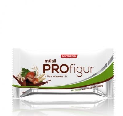 NUTREND PROFIGUR MUSLI OŘÍŠEK V ČOKOLÁDĚ 33g