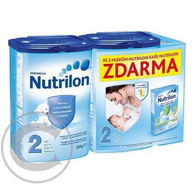 NUTRILON 2 2x800g    kaše rýžová 225g ZDARMA, NUTRILON, 2, 2x800g, , kaše, rýžová, 225g, ZDARMA