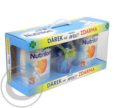 NUTRILON 3 2x800g   Avent hrneček s brčkem