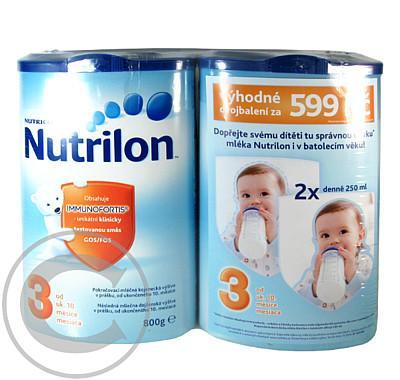 Nutrilon 3 Bez příchuti 2x800g AKČNÍ BALÍČEK, Nutrilon, 3, Bez, příchuti, 2x800g, AKČNÍ, BALÍČEK